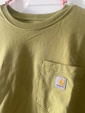 Carhartt Short Sleeve Pocket Tee in Light Olive